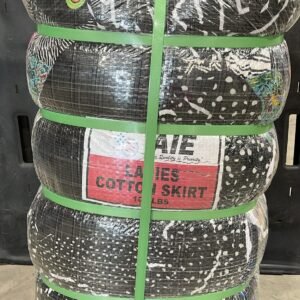 Ladies Cotton Skirt AIE Rojo