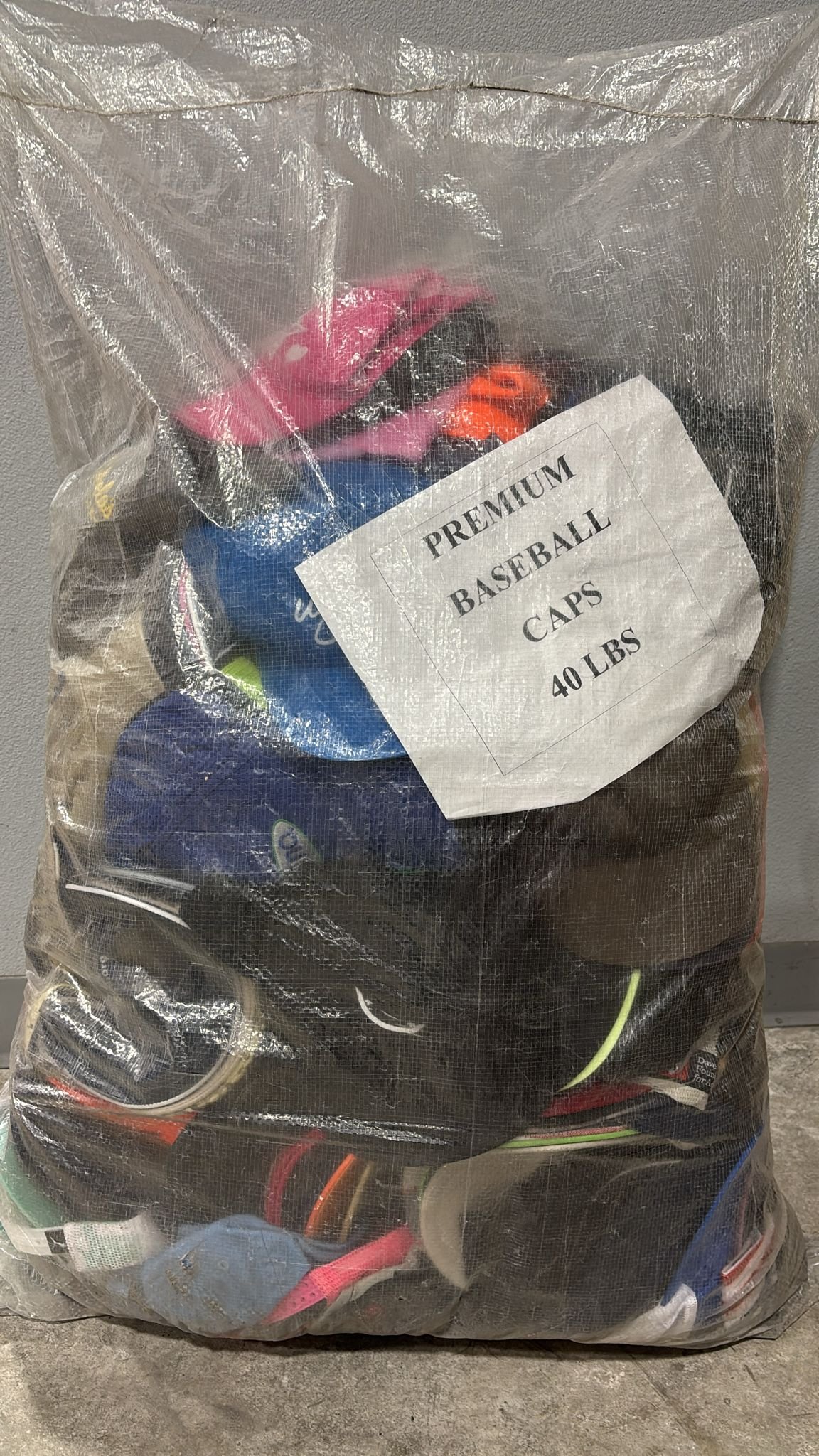 AC138 PREMIUM BASEBALL CAPS 40LBS AIE HYM #1
