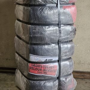 Ladies Velvet Velour Jackets AIE Rojo